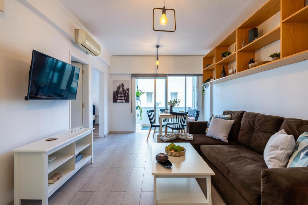 Rustic 1-Br Apt In Mackenzie-Larnaca Lägenhet Exteriör bild